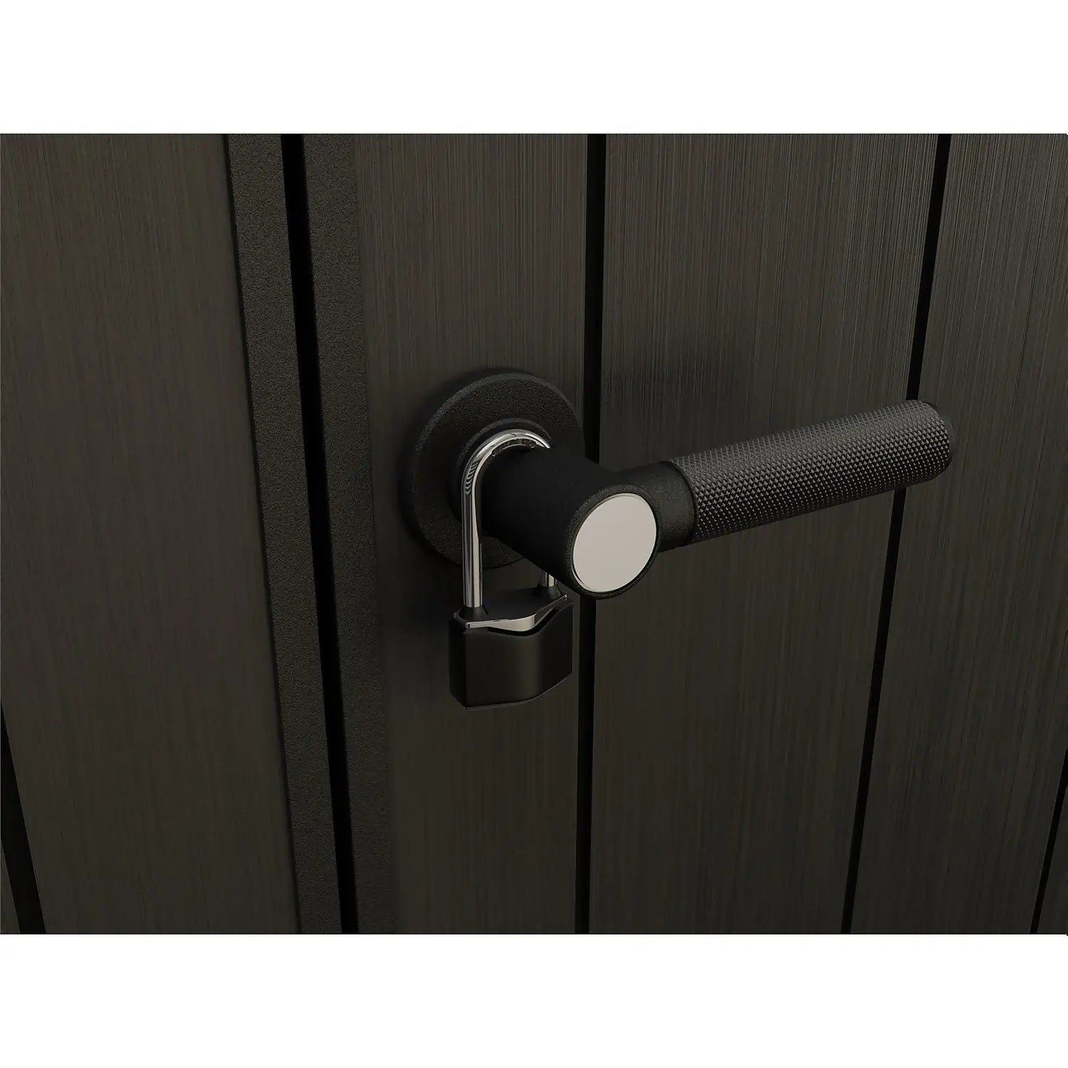 Keter Newton Caseta de Jardín de Plástico Doble Puerta