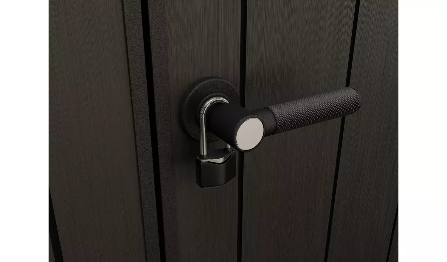 Keter Artisan Caseta de Jardín de Plástico Doble Puerta
