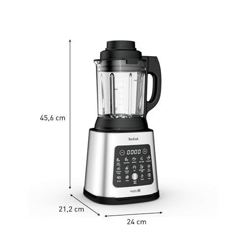 Tefal PerfectMix Cook Batidora de Vaso y Sopera 2 L 10 Programas