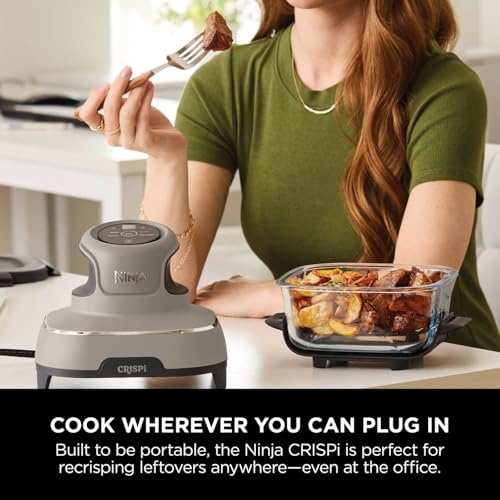 Ninja CRISPi Freidora de Aire Portátil 3,8 L 4 en 1 Compacta