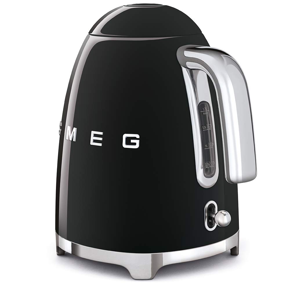 Smeg Hervidor Eléctrico Estilo Retro 1,7 L Negro