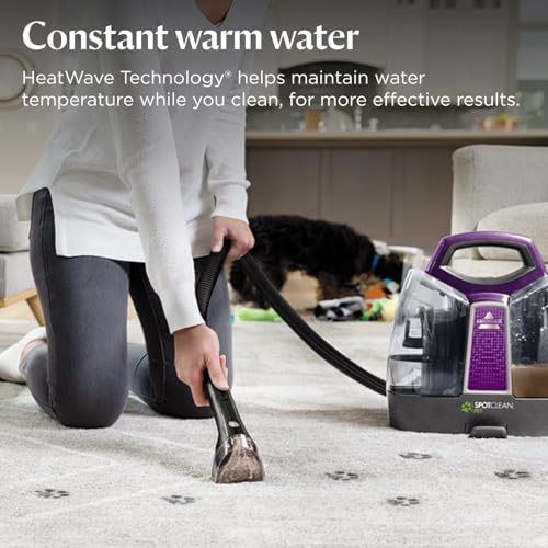 BISSELL SpotClean Pet Limpiador de Manchas Portátil para Alfombras