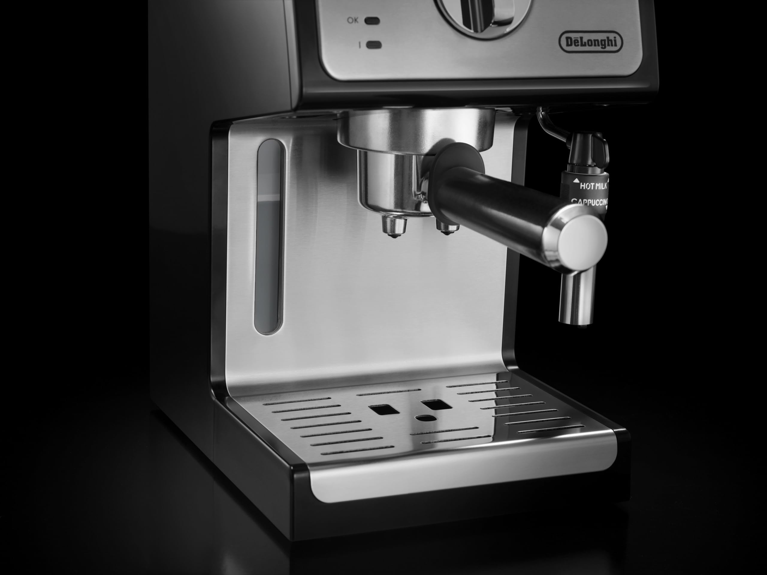 De'Longhi Cafetera Espresso Manual Café y Cappuccino Negro