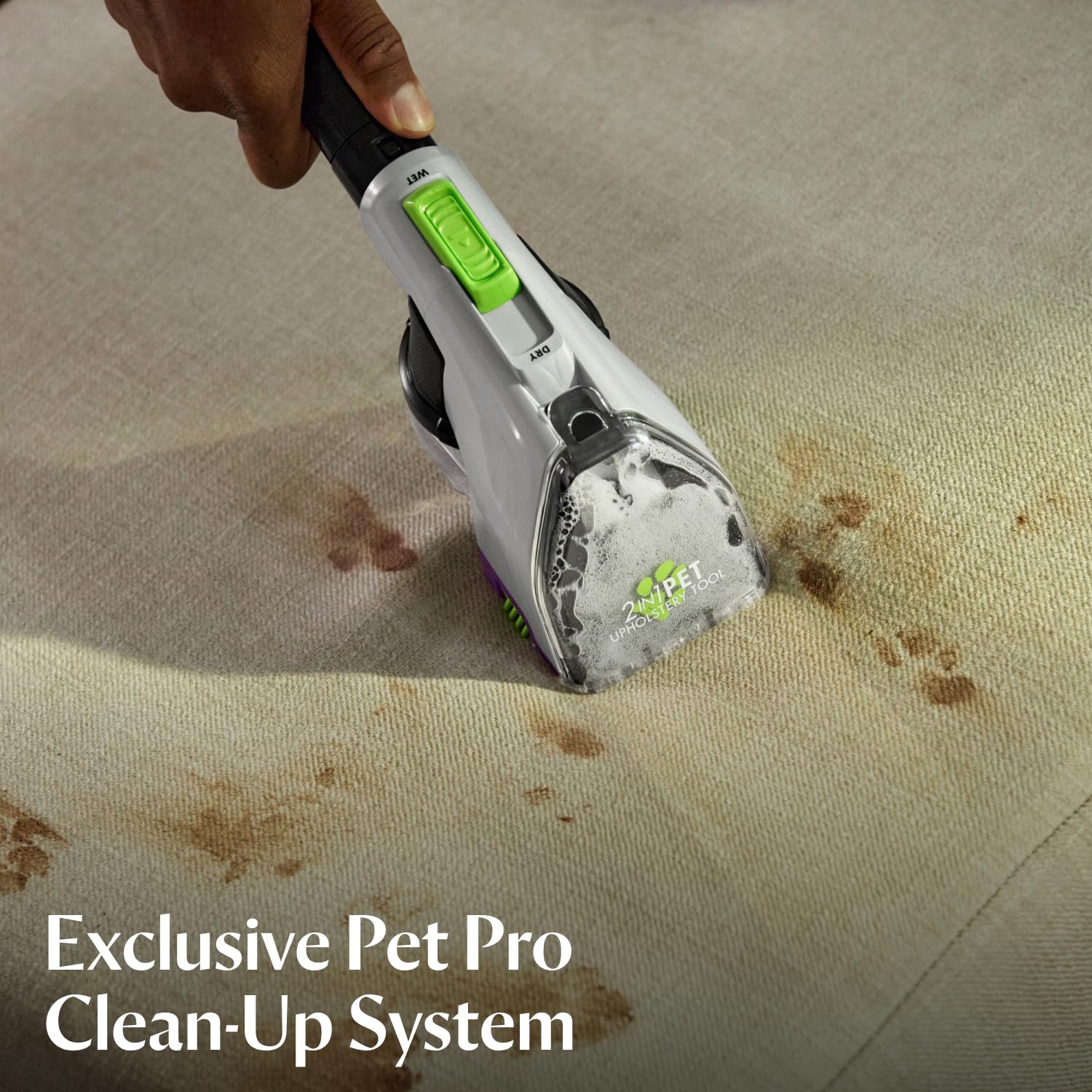 BISSELL ProHeat 2X Revolution Pet Pro Limpiador de Alfombras Secado 30 min