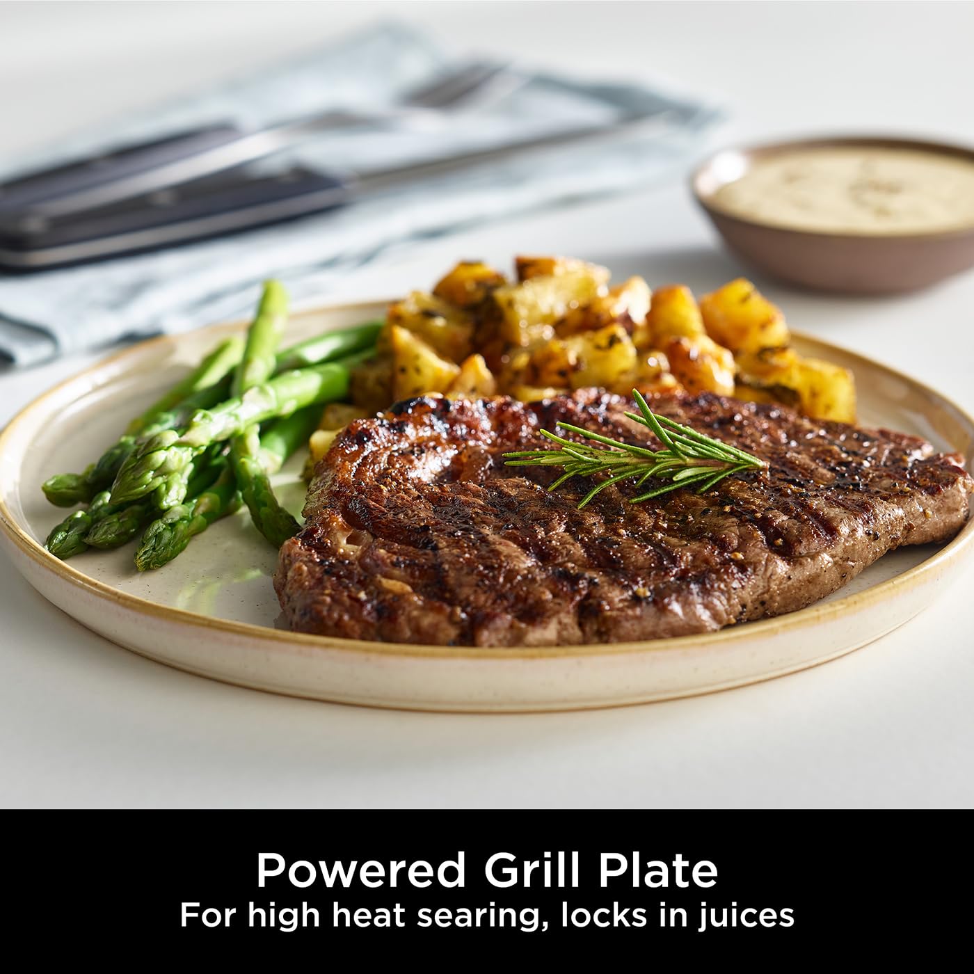 Ninja Foodi MAX PRO Grill de Salud y Freidora de Aire 3,8 L 7 en 1