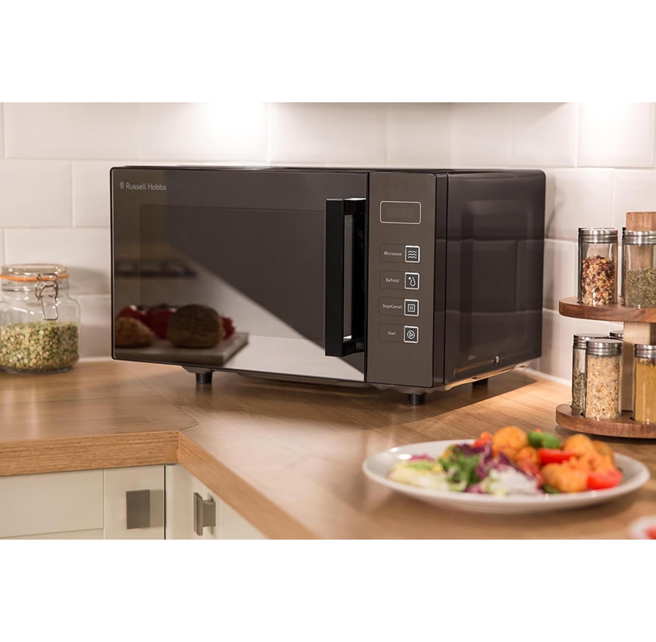 Russell Hobbs Microondas Digital sin Plato 23 L 800 W Negro