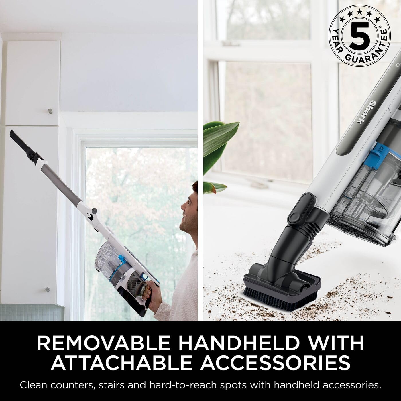 Shark PowerPro Pet Aspirador Escoba Inalámbrico Ligero