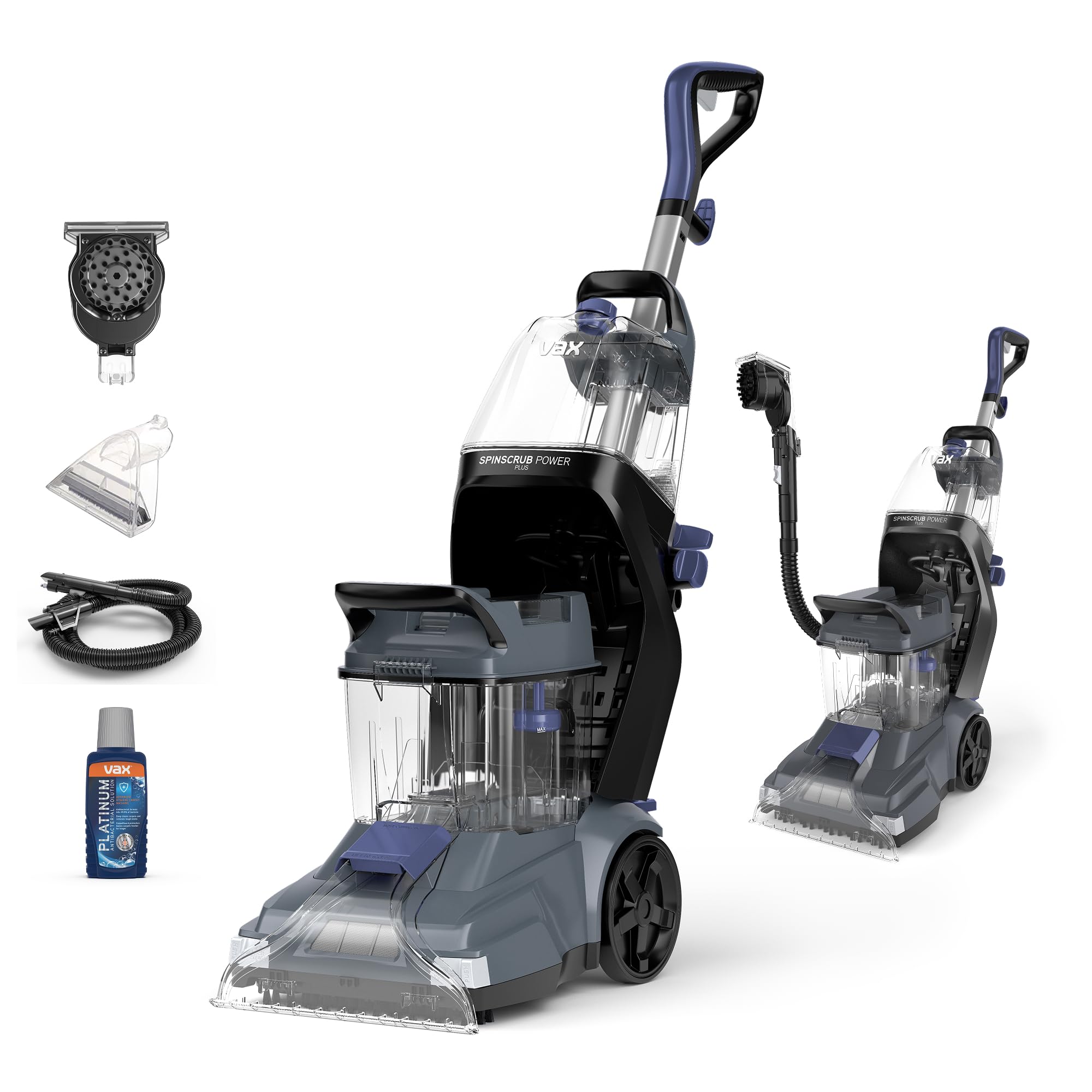 Vax SpinScrub Power Plus Limpiador de Alfombras y Tapicería Vertical