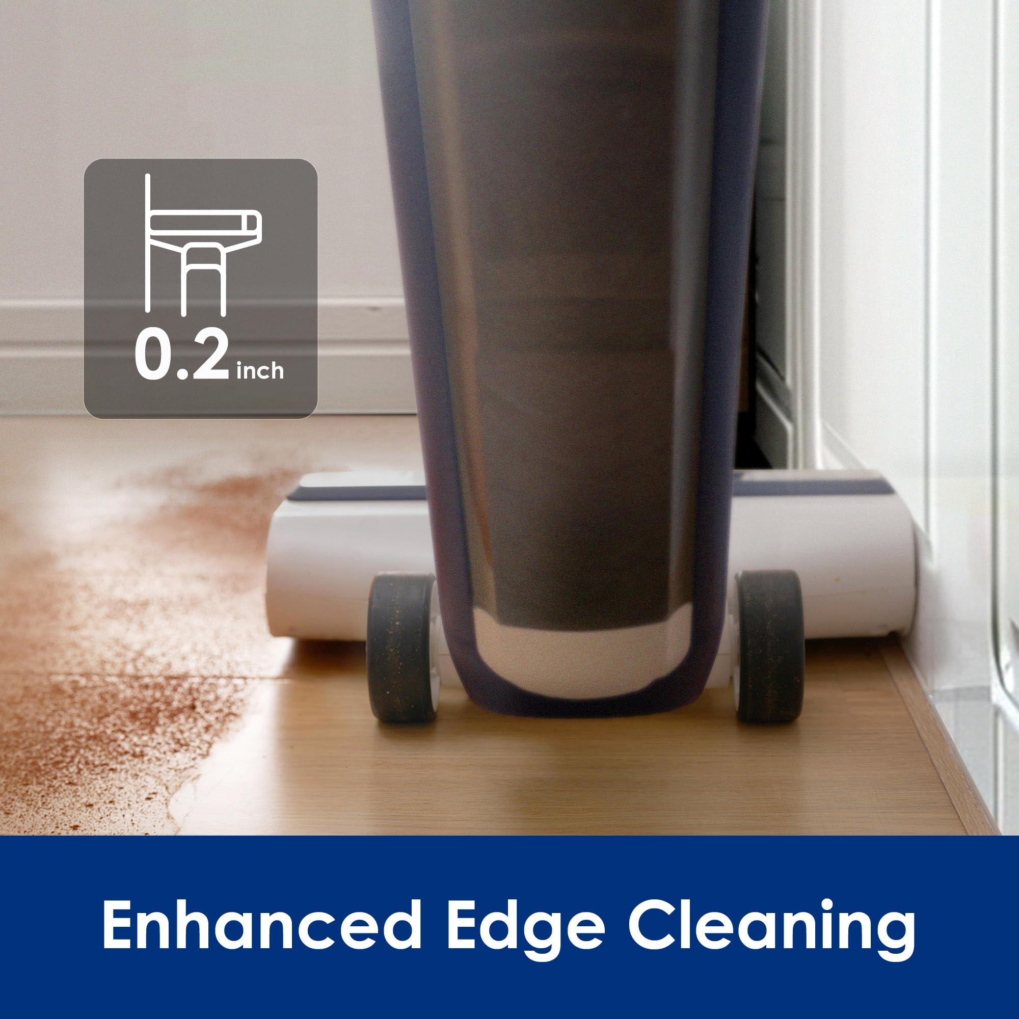 Tineco iFLOOR 5 Breeze Aspirador y Fregasuelos Inalámbrico Seco y Húmedo