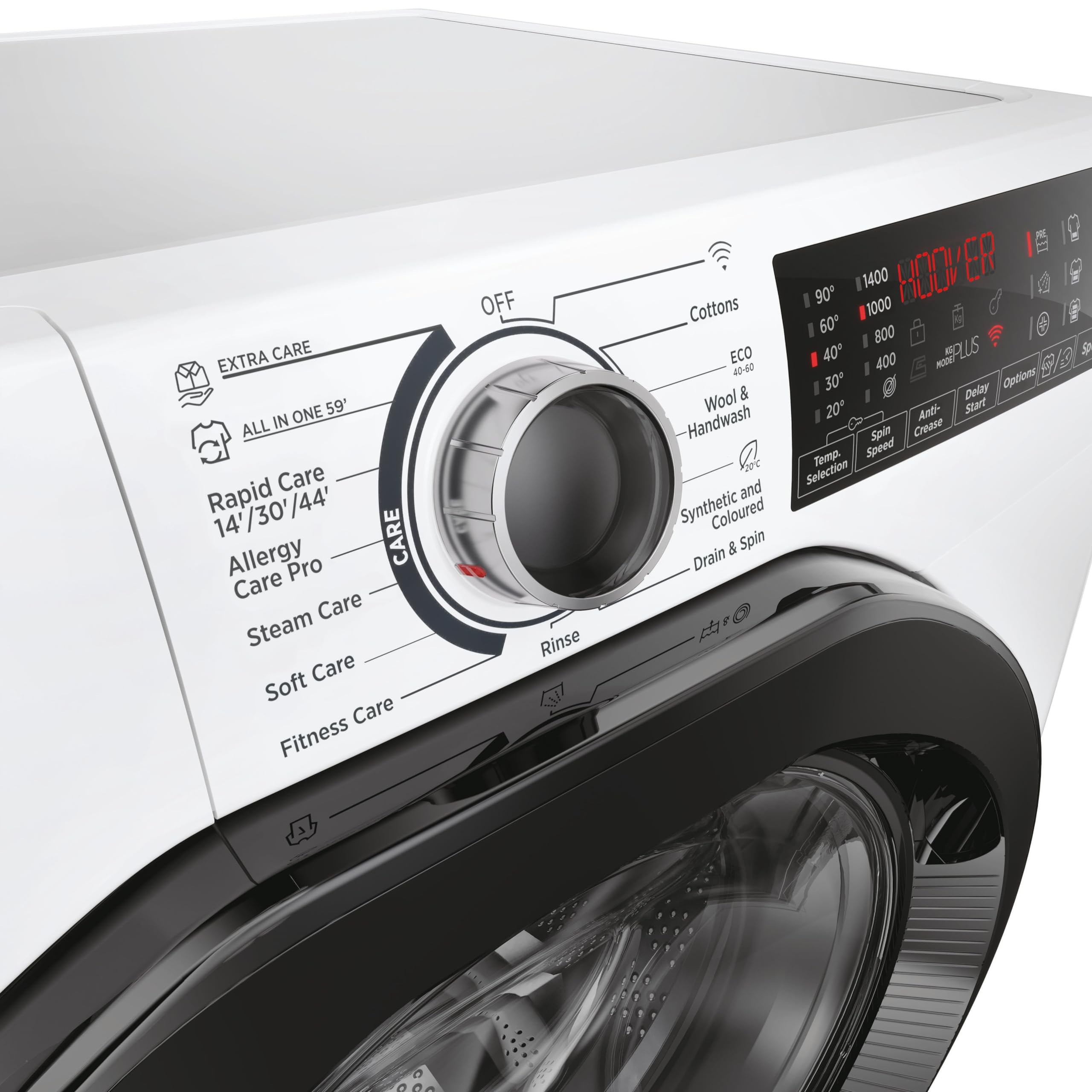 Lavadora de Carga Frontal 9 kg 1400 rpm 60 Programas WiFi Inverter Clase A