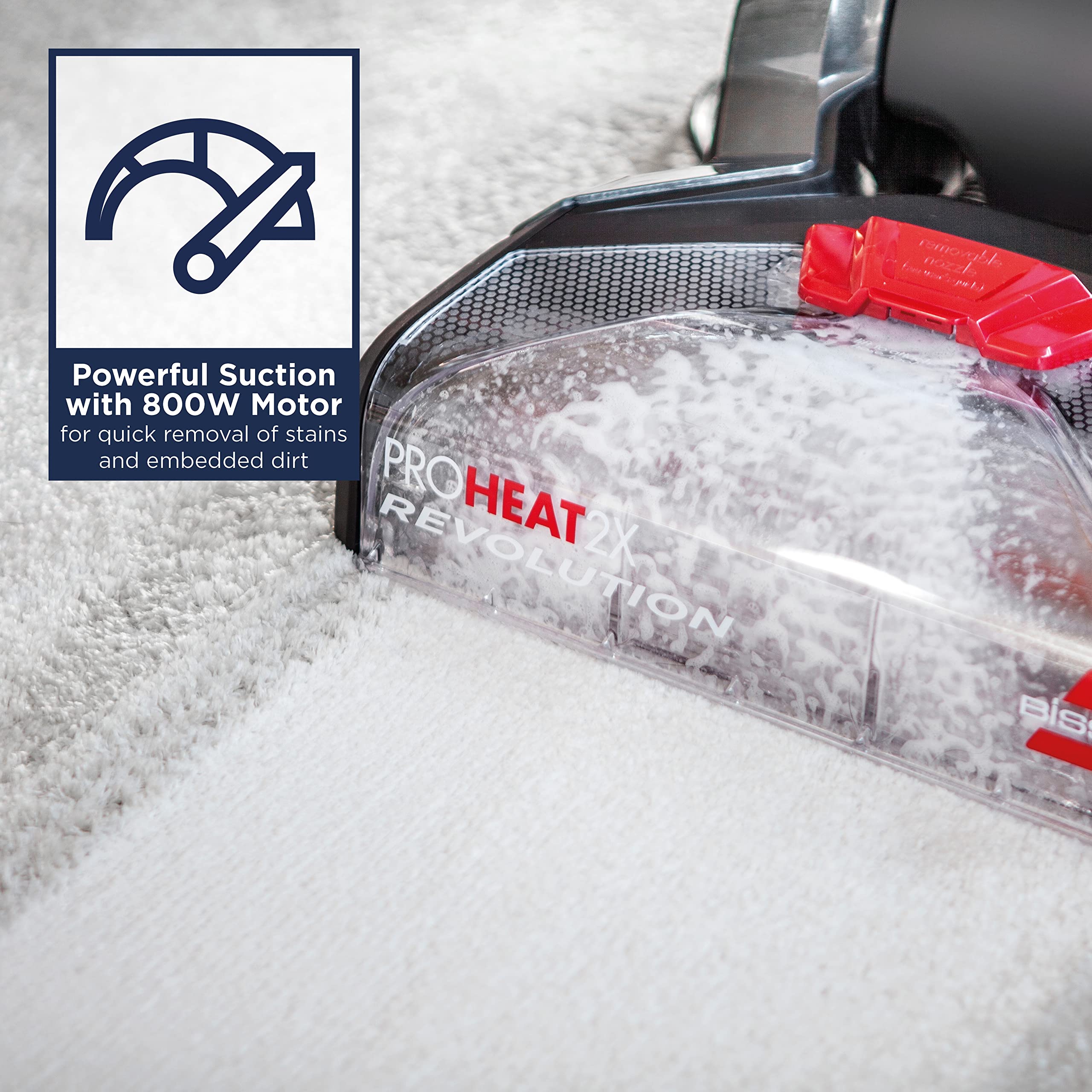 BISSELL ProHeat 2X Revolution Limpiador de Alfombras Vertical