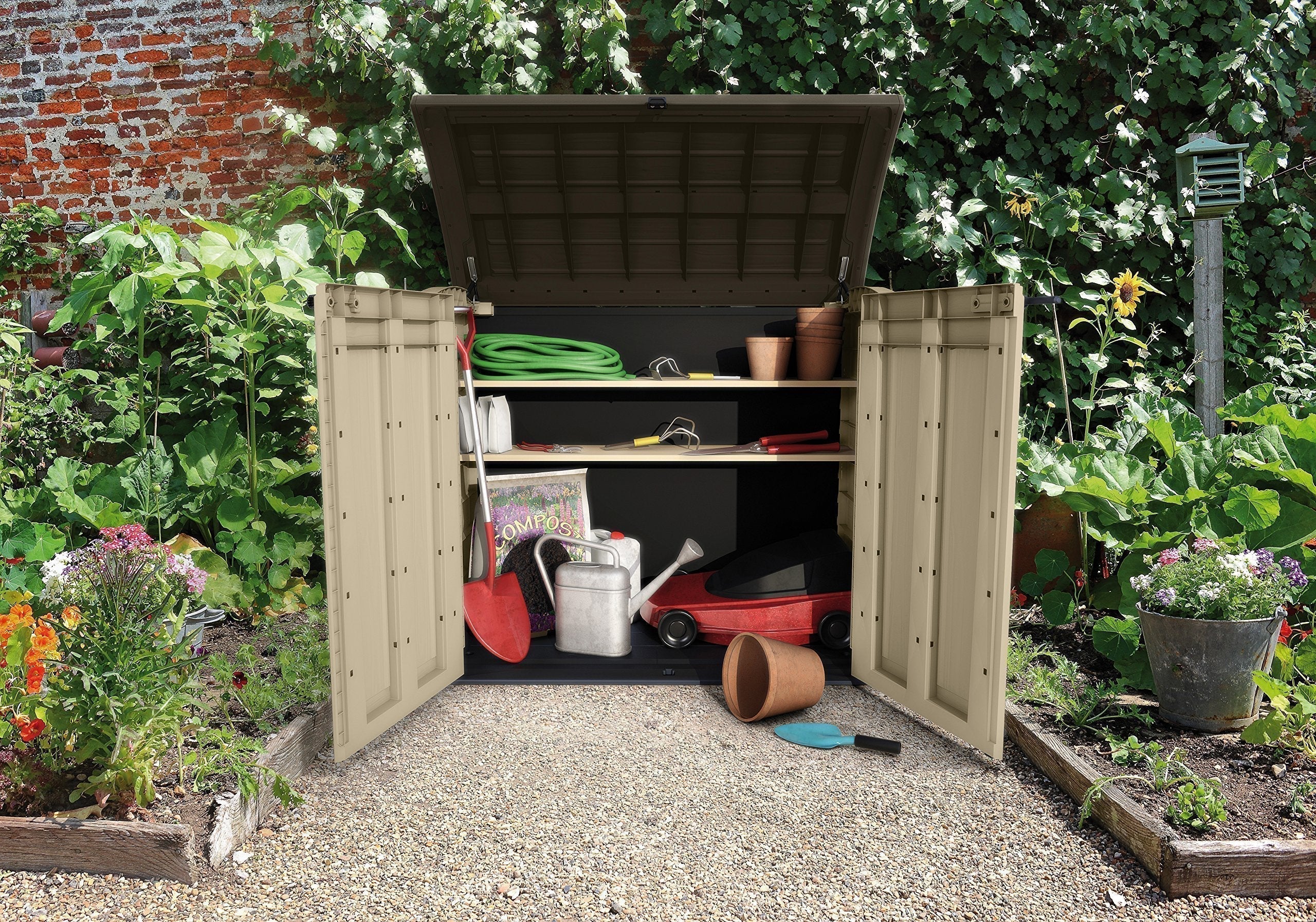 Keter Store-It Arc Caseta de Jardín 1200 L Taupe/Beige