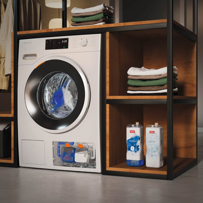 Lavadora de Carga Frontal 9 kg 1600 rpm Dosificación Automática WiFi Blanco