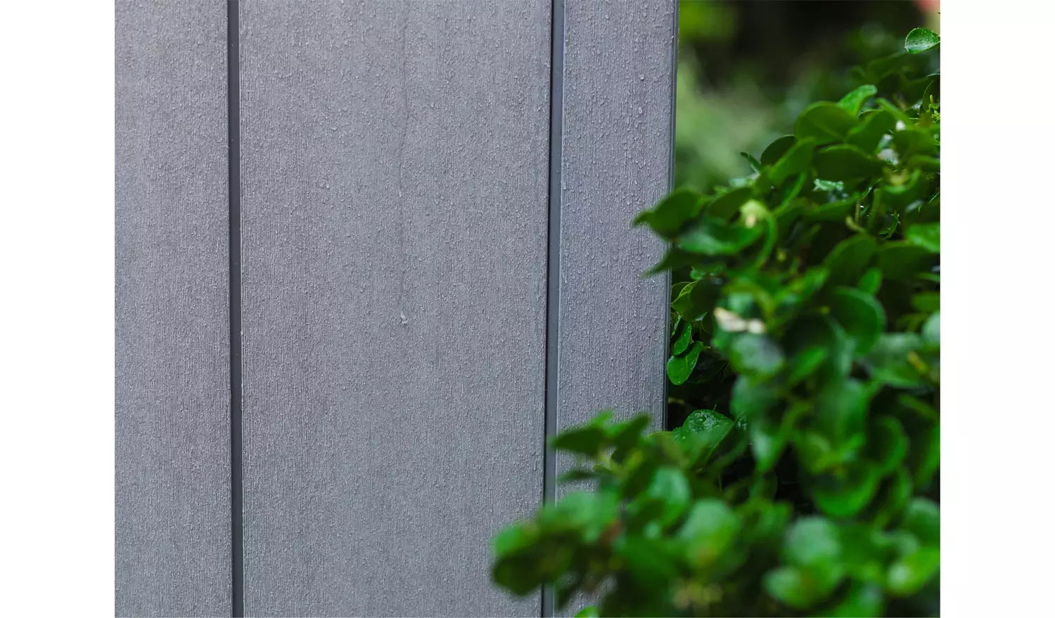 Keter Artisan Caseta de Jardín de Plástico Doble Puerta