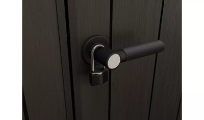 Keter Artisan Caseta de Jardín de Plástico Doble Puerta