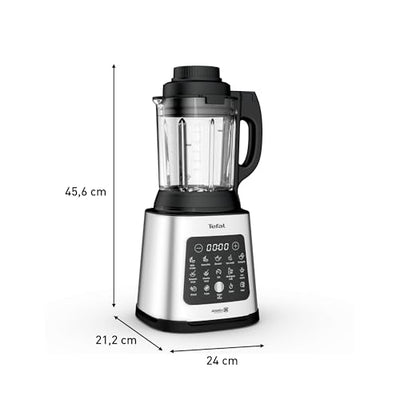 Tefal PerfectMix Cook Batidora de Vaso y Sopera 2 L 10 Programas