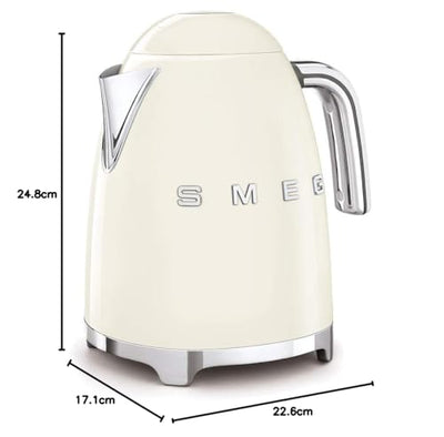 Smeg Hervidor Eléctrico Estilo Retro 1,7 L Crema