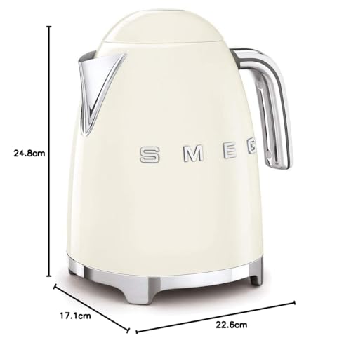 Smeg Hervidor Eléctrico Estilo Retro 1,7 L Crema