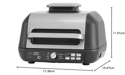 Ninja Foodi MAX PRO Grill de Salud y Freidora de Aire 3,8 L 7 en 1