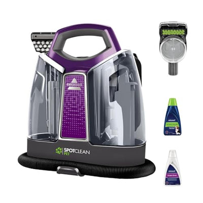 BISSELL SpotClean Pet Limpiador de Manchas Portátil para Alfombras