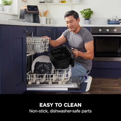 Ninja MAX PRO Freidora de Aire 6,2 L Cubeta Única Asar Hornear