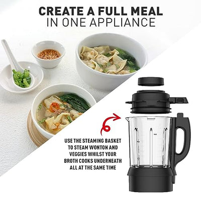 Tefal PerfectMix Cook Batidora de Vaso y Sopera 2 L 10 Programas