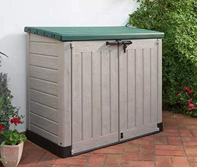 Keter Store It Out Max Caseta de Almacenamiento 1200 L Beige/Verde