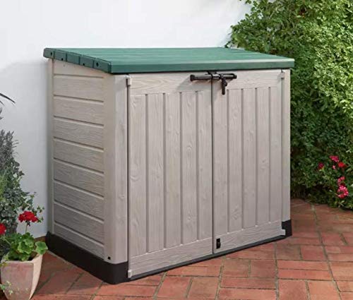 Keter Store It Out Max Caseta de Almacenamiento 1200 L Beige/Verde