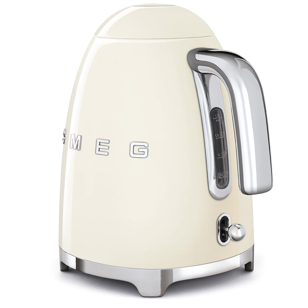 Smeg Hervidor Eléctrico Estilo Retro 1,7 L Crema