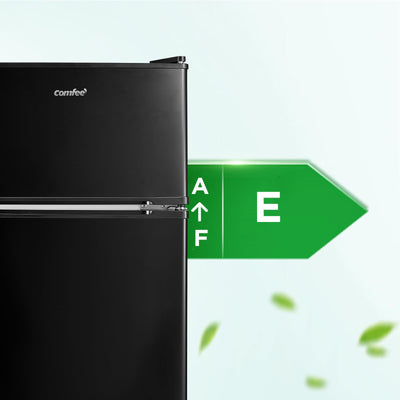 COMFEE' Frigorífico Combi Bajo Encimera 87 L Doble Puerta