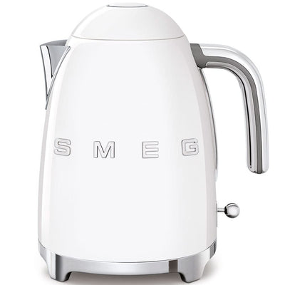 Smeg Set Hervidor 1,7 L y Tostadora 2 Rebanadas Estilo Retro Blanco