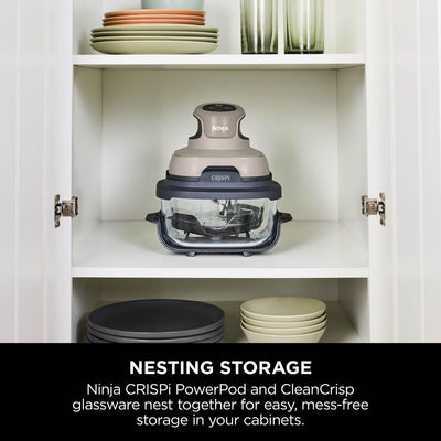 Ninja CRISPi Freidora de Aire Portátil 3,8 L 4 en 1 Compacta
