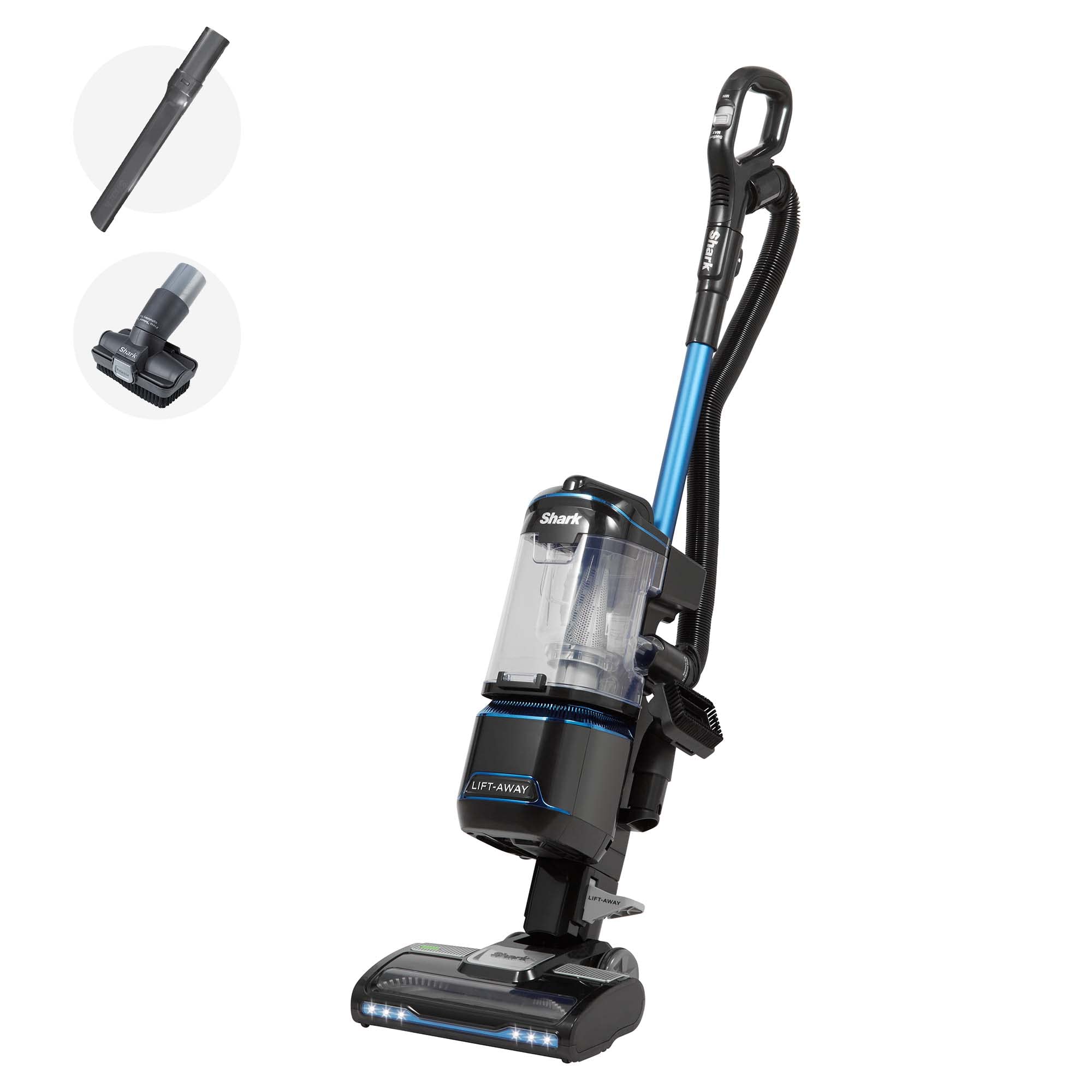 Shark Aspirador Vertical con Cable 1,1 L Lift-Away LED Antialérgeno