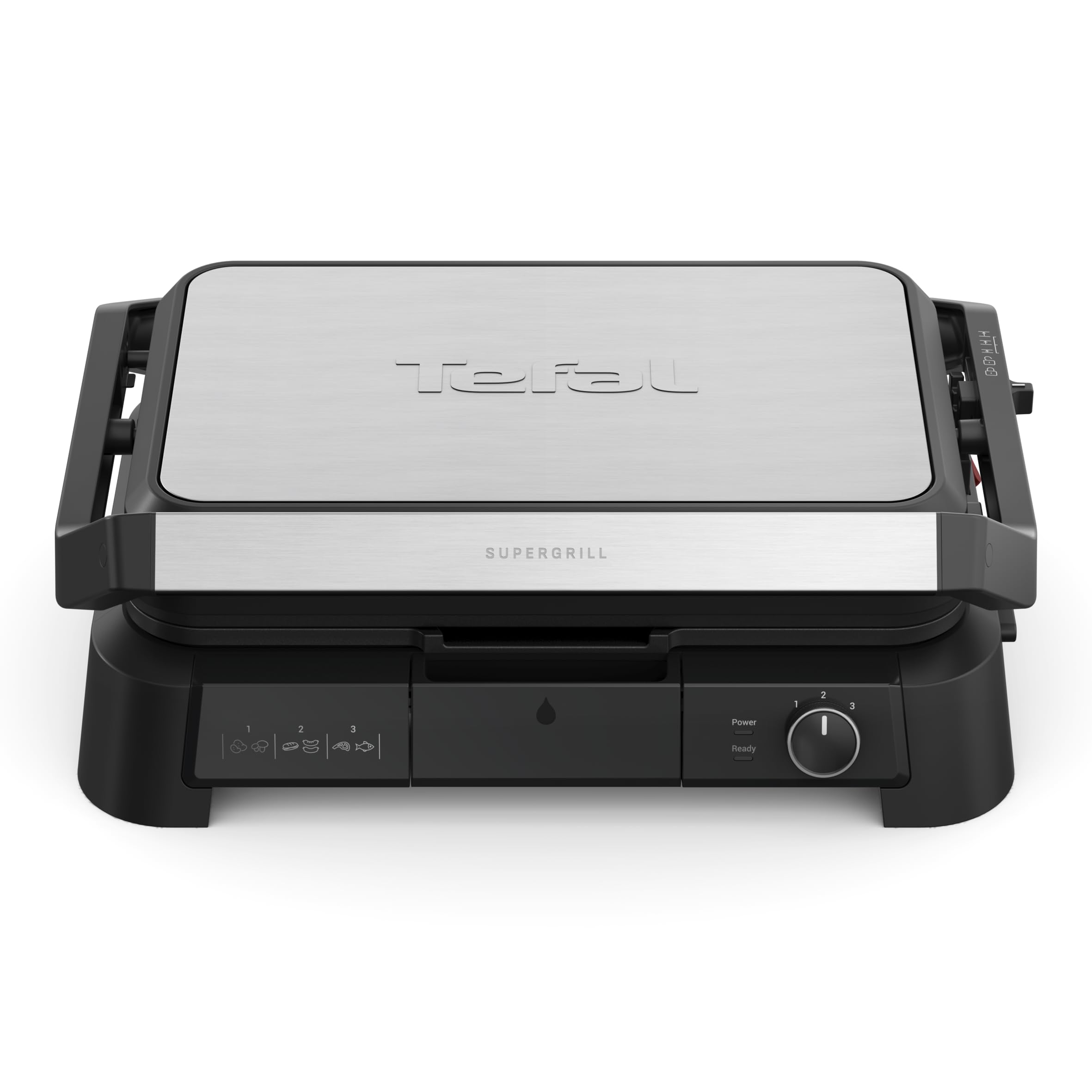 Tefal SuperGrill 3 en 1 XL Grill Eléctrico de Interior Temperatura Ajustable