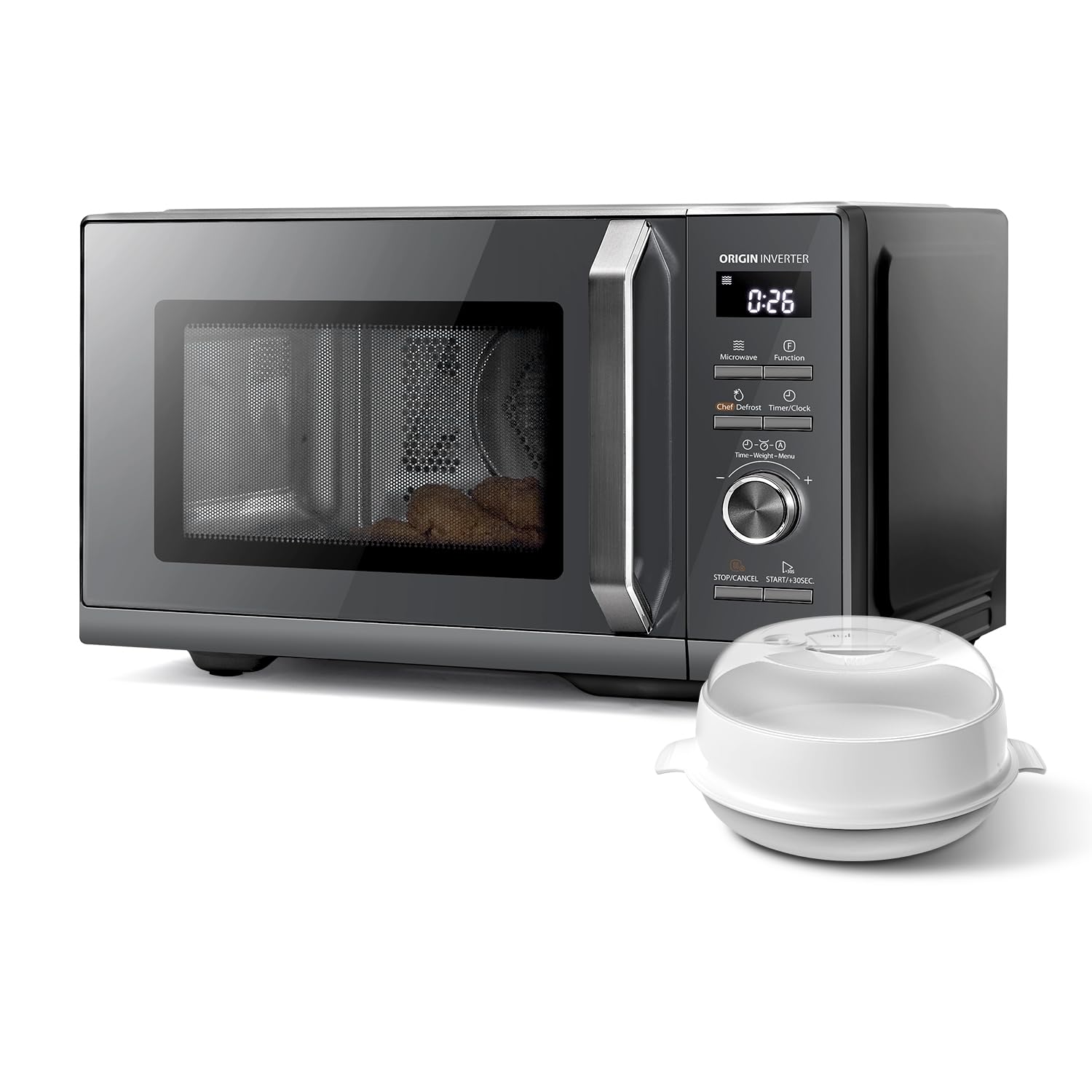 Toshiba Microondas con Freidora de Aire 6 en 1 26 L 900 W Gris
