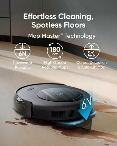 eufy Omni C20 Robot Aspirador y Fregona 7000Pa Estación Todo en Uno