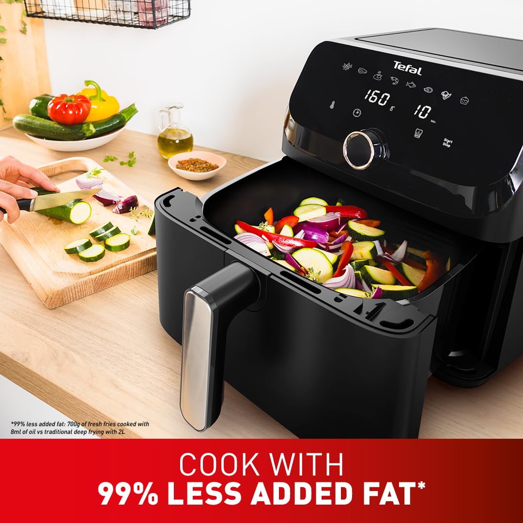 Tefal Easy Fry Mega Freidora de Aire 7,5 L 8 Programas de Cocción