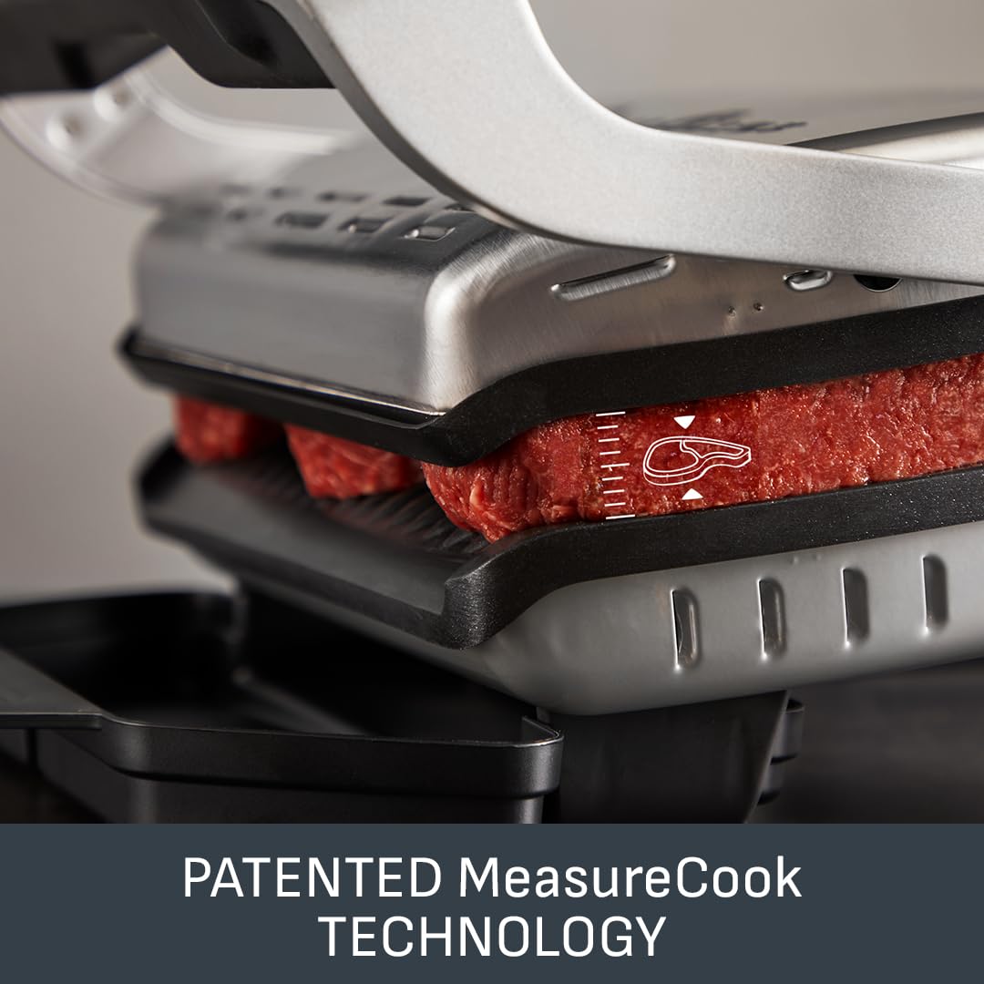 Tefal OptiGrill Plus XL Grill Eléctrico 9 Programas con Sensor de Cocción