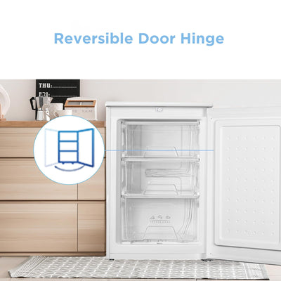 COMFEE' Congelador Bajo Encimera 88 L 55 cm Puerta Reversible