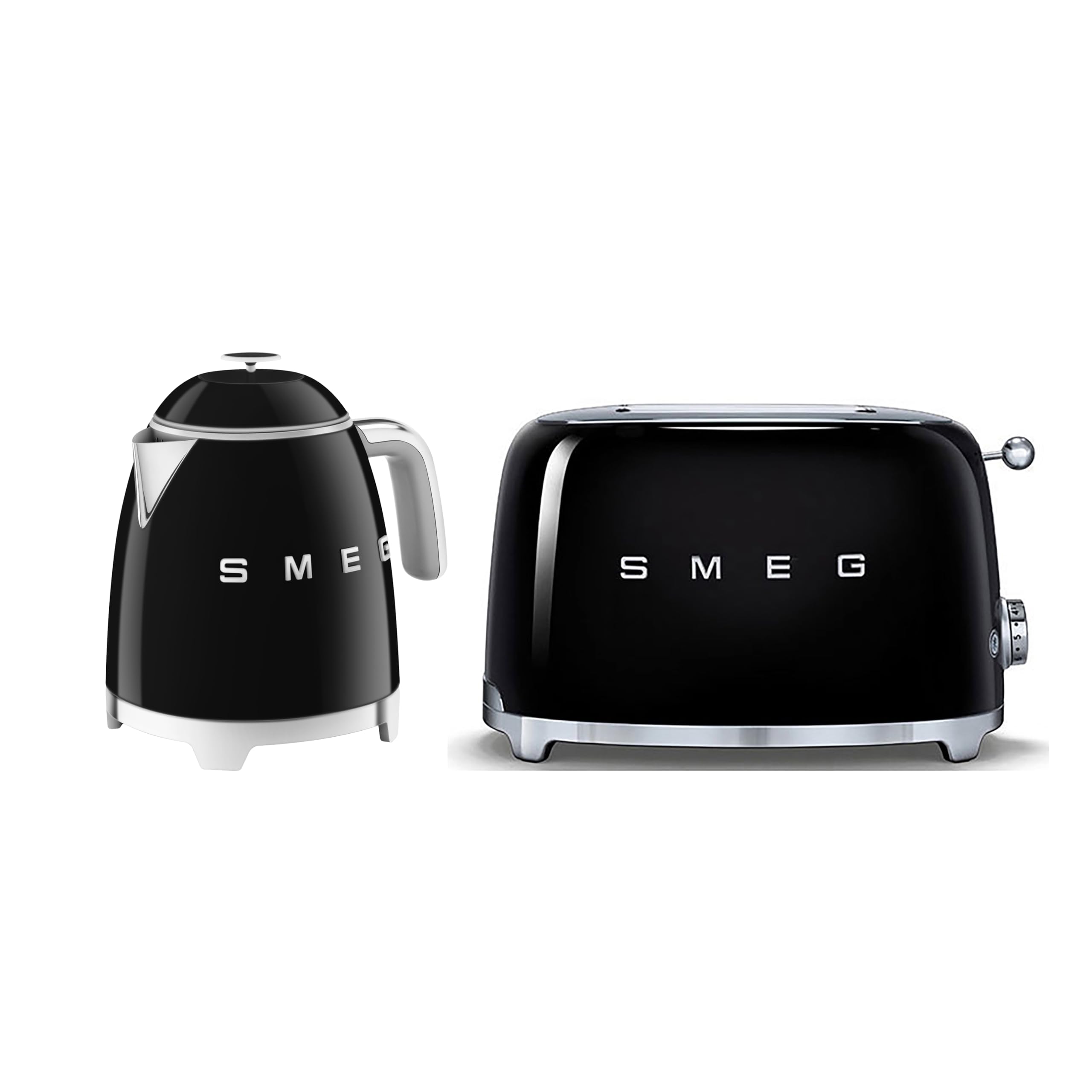 Smeg Set Desayuno Retro Mini Hervidor 0,8 L 1400 W