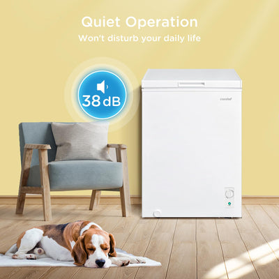 COMFEE' Congelador Horizontal 99 L Convertible Blanco