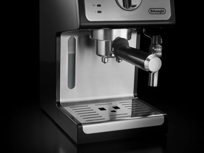De'Longhi Cafetera Espresso Manual Café y Cappuccino Negro
