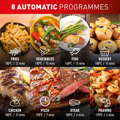Tefal Easy Fry Mega Freidora de Aire 7,5 L 8 Programas
