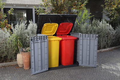 Keter Store-It-Out Pro Caseta de Almacenamiento Resistente al Clima Gris