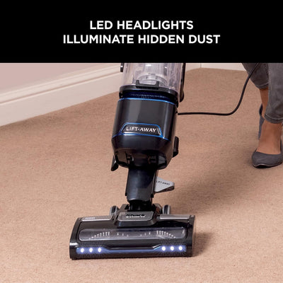 Shark Aspirador Vertical con Cable 1,1 L Lift-Away LED Antialérgeno