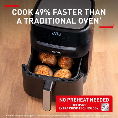 Tefal Easy Fry Precision Freidora de Aire y Grill 2 en 1 4,2 L 8 Programas
