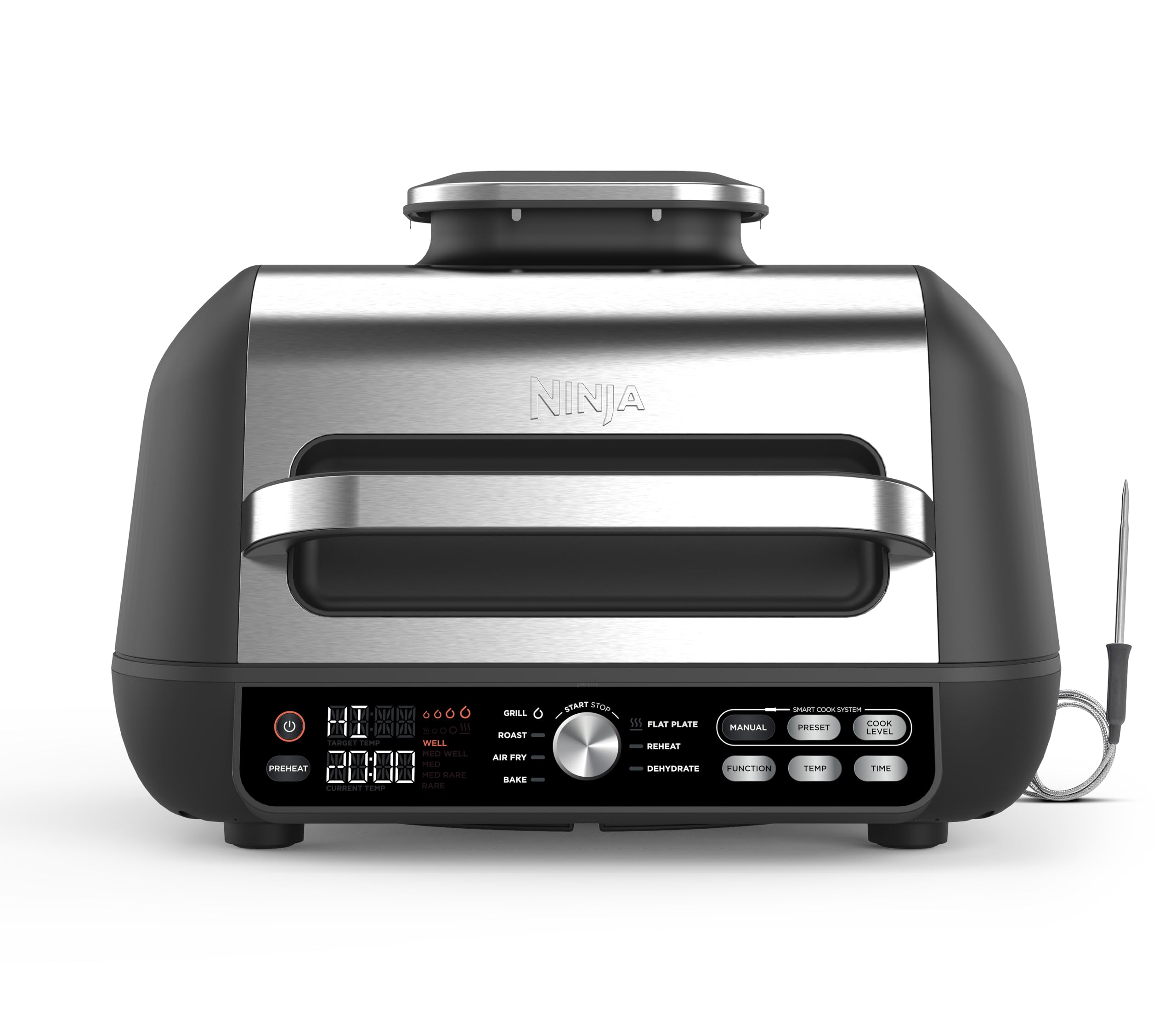 Ninja Foodi MAX PRO Grill de Salud y Freidora de Aire 3,8 L 7 en 1