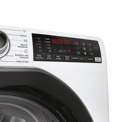 Lavadora de Carga Frontal 9 kg 1400 rpm 60 Programas WiFi Inverter Clase A