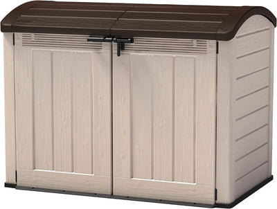 Keter Store-It-Out Ultra Caseta de Almacenamiento 177x113x134 cm Beige/Marrón