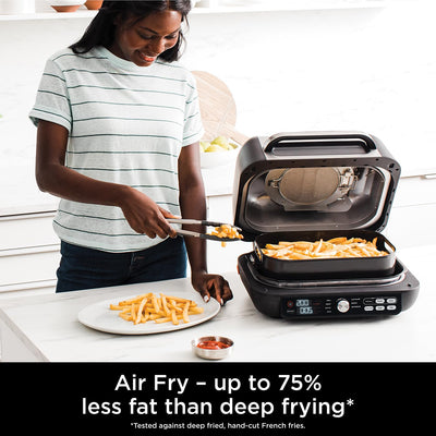 Ninja Foodi MAX PRO Grill de Salud y Freidora de Aire 3,8 L 7 en 1